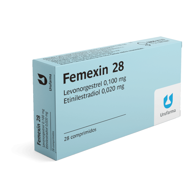 Anticonceptivos Urufarma | FEMEXIN 28